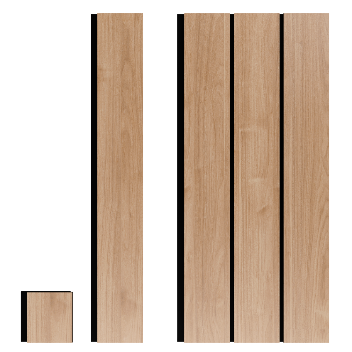 Roble Denver Serene Revestimiento de Pared de PVC Liso