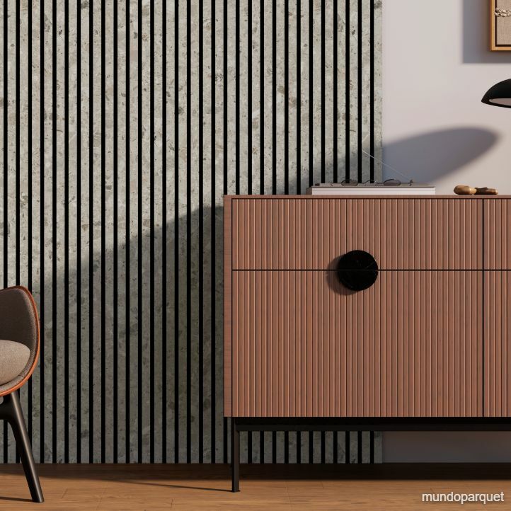 Pietra Iseo Contemporary Revestimiento de Pared de PVC Alistonado