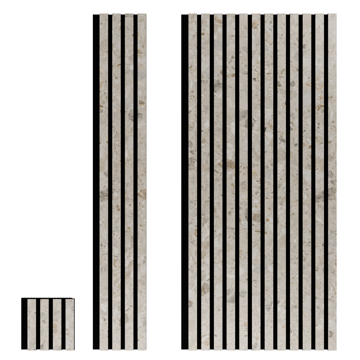 Pietra Iseo Contemporary Revestimiento de Pared de PVC Alistonado