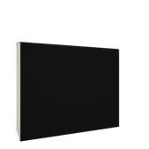 Rodapié PVC Negro 90x10