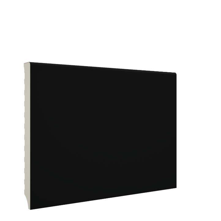 Rodapié PVC Negro 90x10
