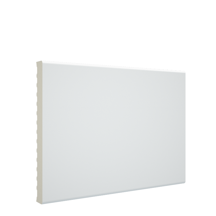 Tapeta de PVC de Melamina Blanca para Puerta de 90x10