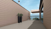 CDECK Exterior Carbono-Cork Lama Alveolar Beige Rosado