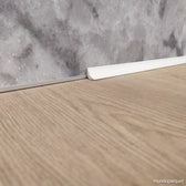 Junquillo de PVC Media Luna - 2200 x 15 x 15 mm