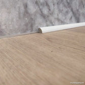 Junquillo de PVC - 2200 x 15 x 15 mm