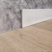 Rodapié PVC Blanco de 90x12 mm