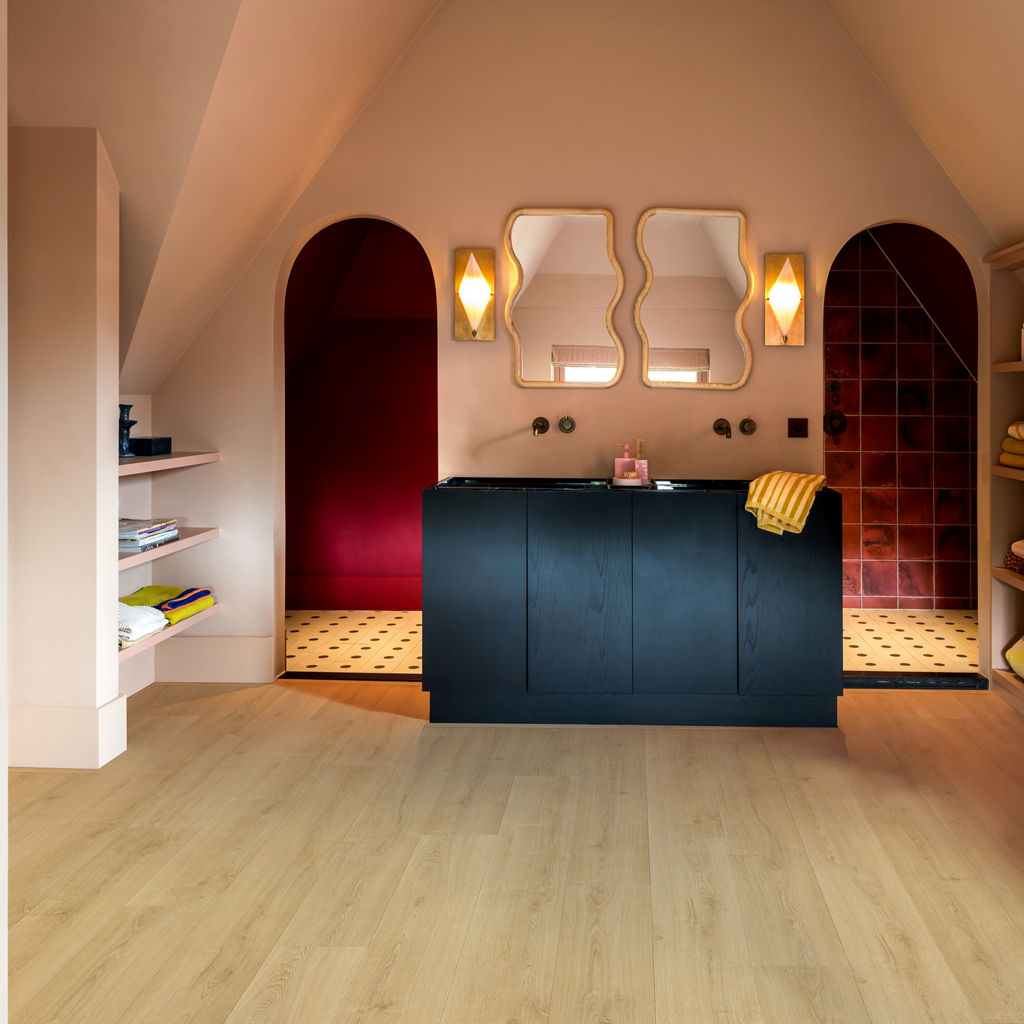 Quick-Step Capture AC4 9 mm Roble Natural Cepillado SIG4763 - ambiente