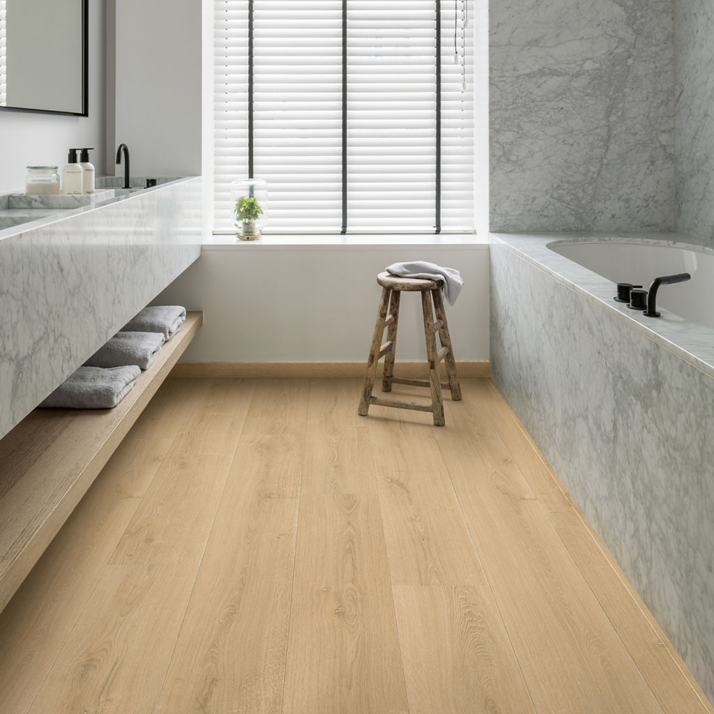 Quick-Step Capture AC4 9 mm Roble Natural Cepillado SIG4763 - ambiente