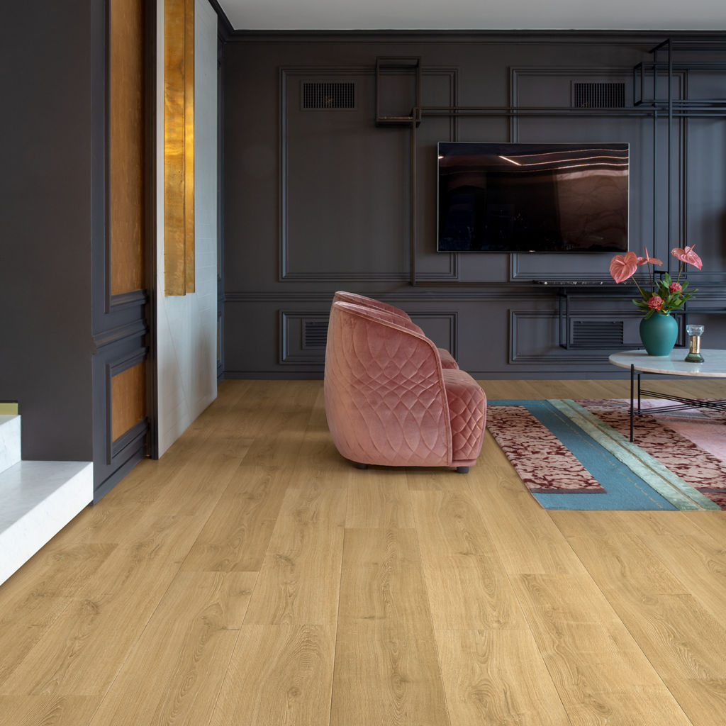 Quick-Step Capture AC4 9 mm Roble Cepillado Cálido Natural SIG4762 - ambiente