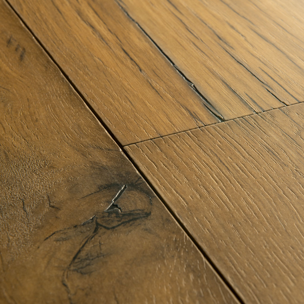 Quick-Step Capture AC4 9 mm Roble Natural Agrietado SIG4767 - detalle de la lama