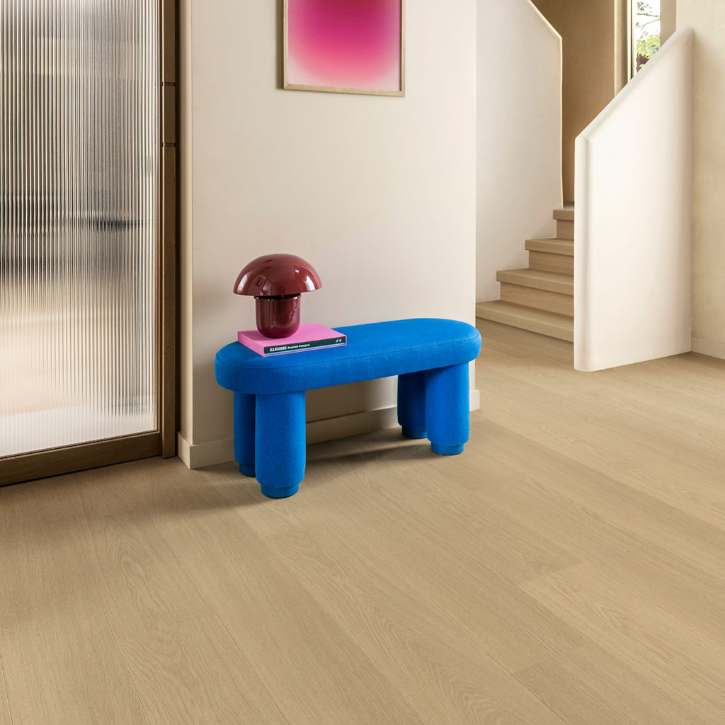 Quick-Step Capture AC4 9 mm Roble Beige Barnizado SIG4750 - ambiente