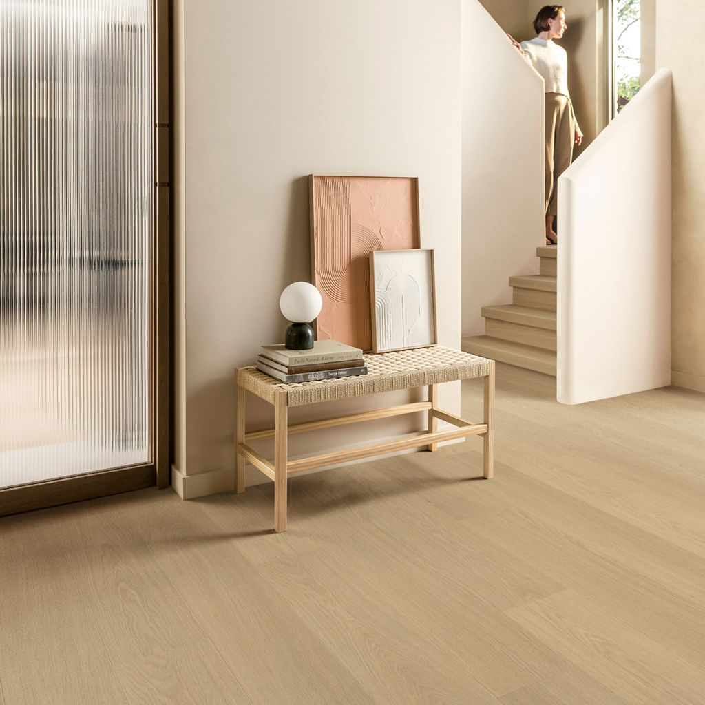 Quick-Step Capture AC4 9 mm Roble Beige Barnizado SIG4750 - ambiente