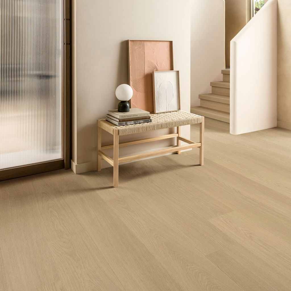 Quick-Step Capture AC4 9 mm Roble Beige Barnizado SIG4750 - ambiente