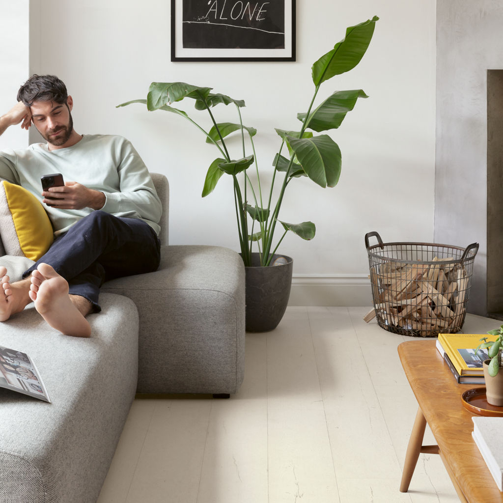Quick-Step Capture AC4 9 mm Roble Blanco Pintado SIG4753 - ambiente