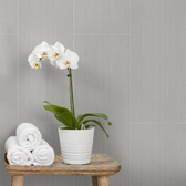 Revestimiento de Pared de PVC Silver Tiles 265 x 25 cm