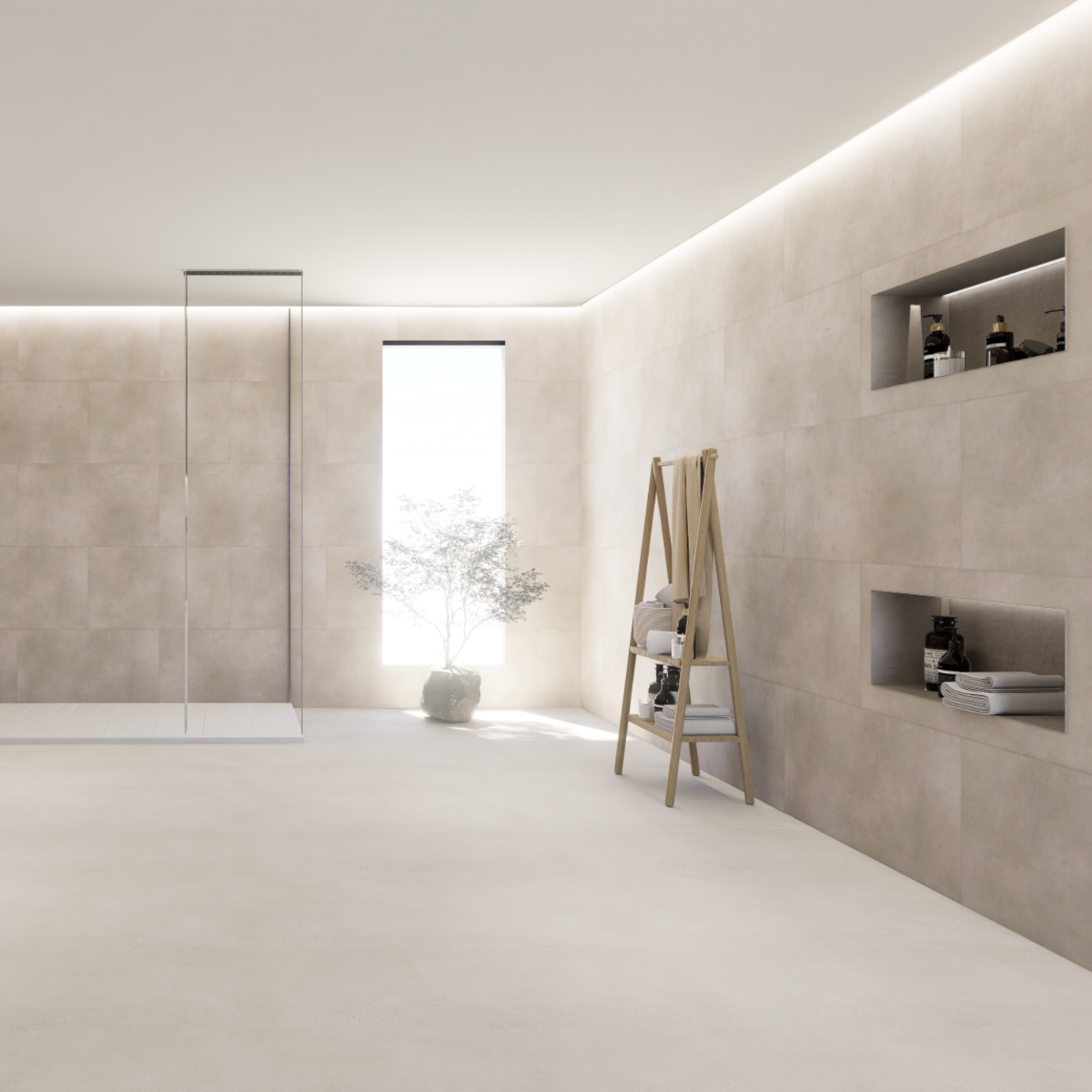 Revestimiento de Pared SPC Tauro Walls Cemento Roma