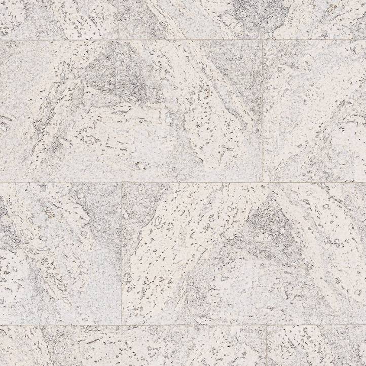 Revestimiento de Pared de Corcho WISE Flores White Waxed RY07001 Acabado en Cera — foto 1