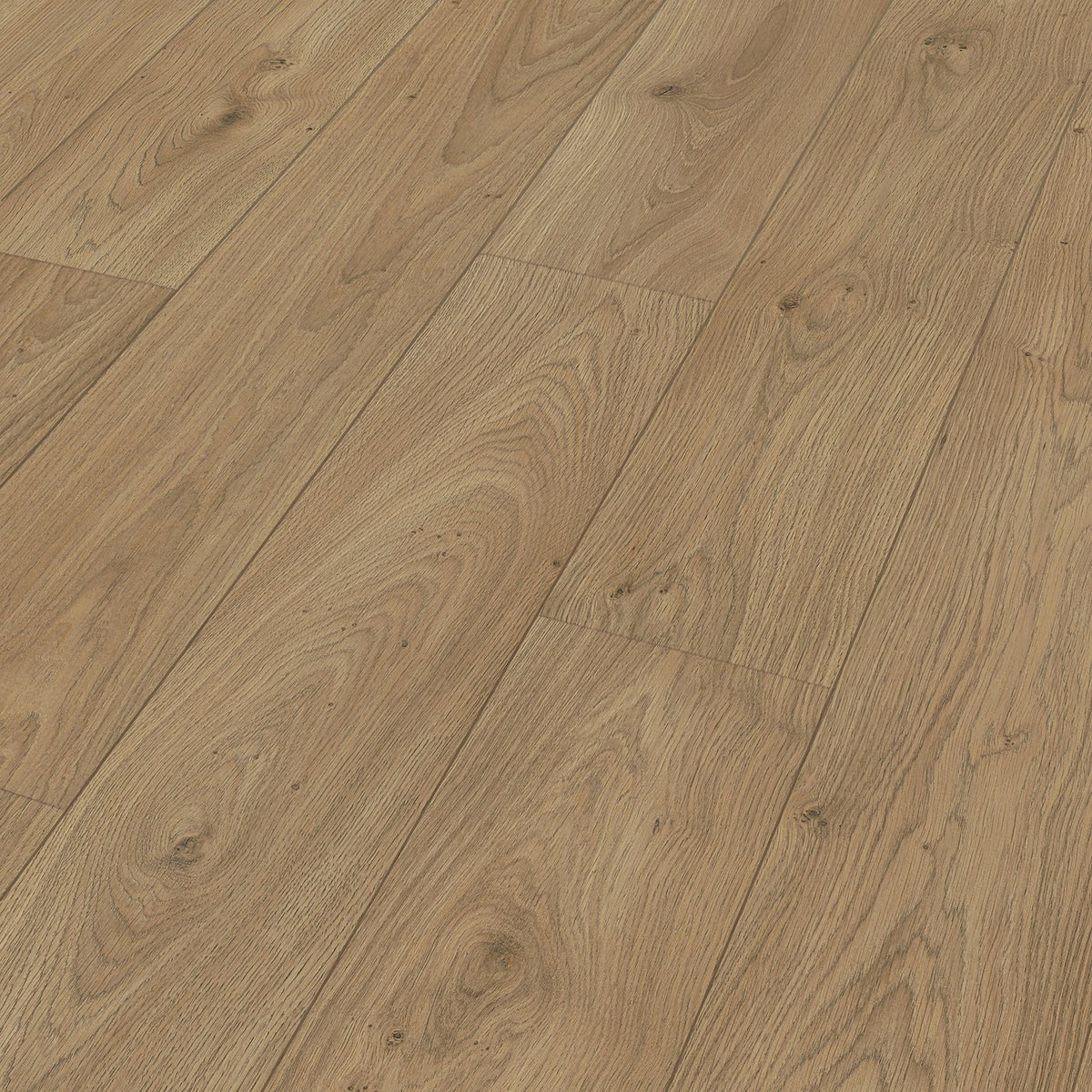 Lamas del laminado MeisterDesign LD 150 Roble Chianti colocadas, vistas en perspectiva