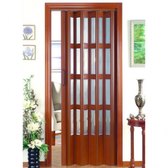 Puerta Plegable Acristalda de PVC a Medida - Instalación Muy Fácil