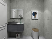 Revestimiento de Pared SPC Materia Stone Grafito 460x920 mm