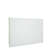 Rodapié PVC Blanco de 80x10
