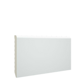 Rodapié PVC Blanco Melamina de 70x10