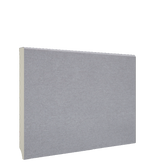 Rodapié PVC Aluminio 90x10