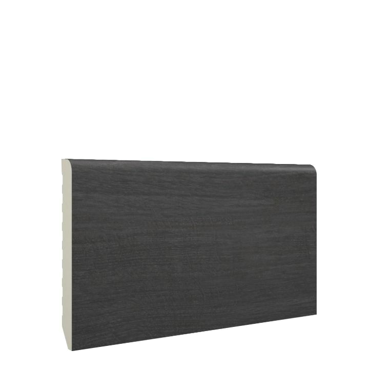 Rodapié PVC Roble Antracita 70x10