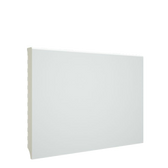Rodapié PVC Lacado Blanco de 90x10