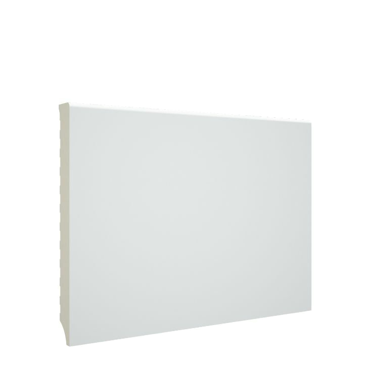 Rodapié PVC Lacado Blanco de 90x10