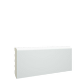 Rodapié PVC Melamina Blanca de 50x10