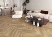 Suelo SPC Materia Cristina Beige Espiga 126x630 mm