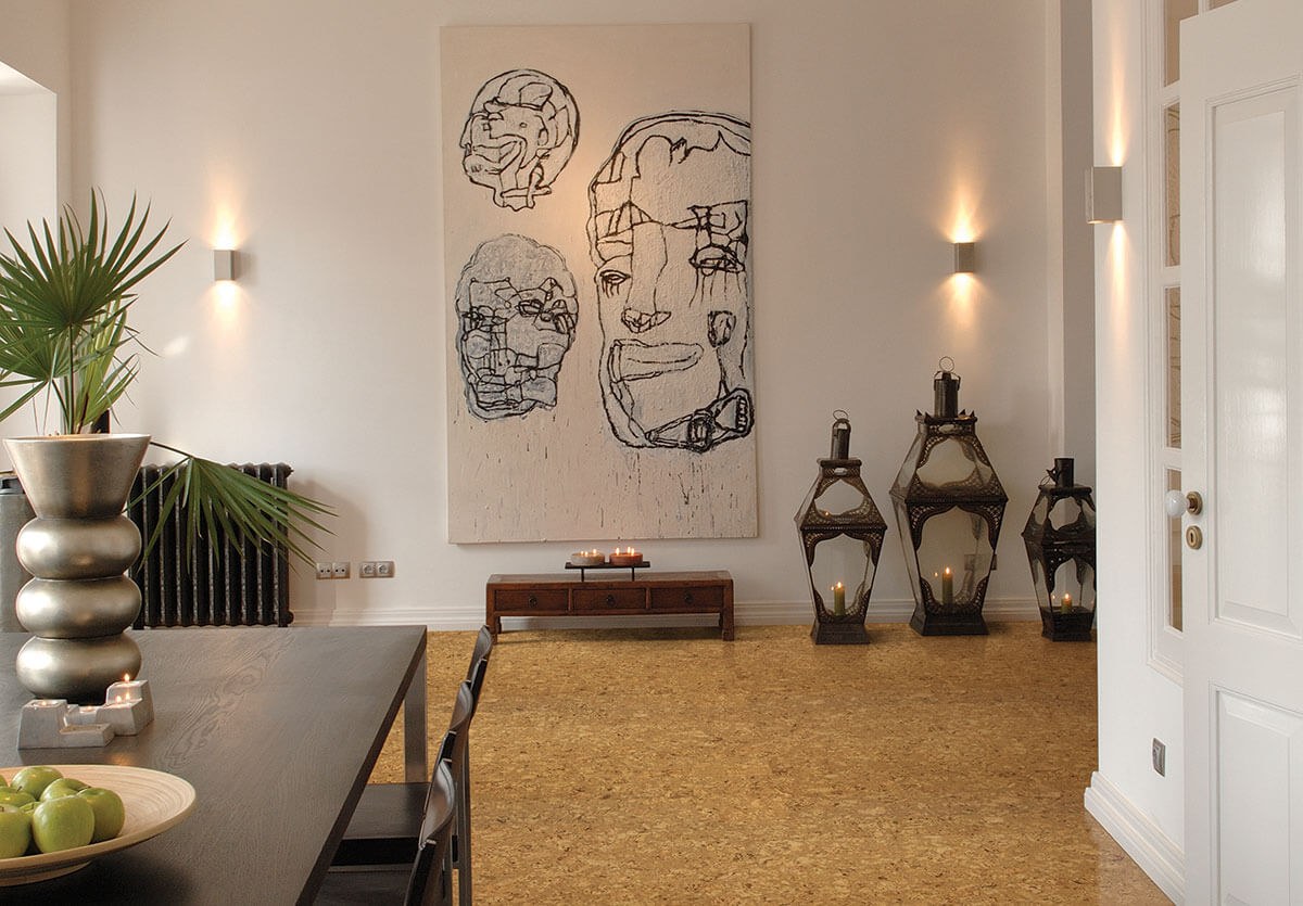 Suelo de Corcho Wicanders Cork Essence Originals Shell 10,5 mm 80002239 — ambiente