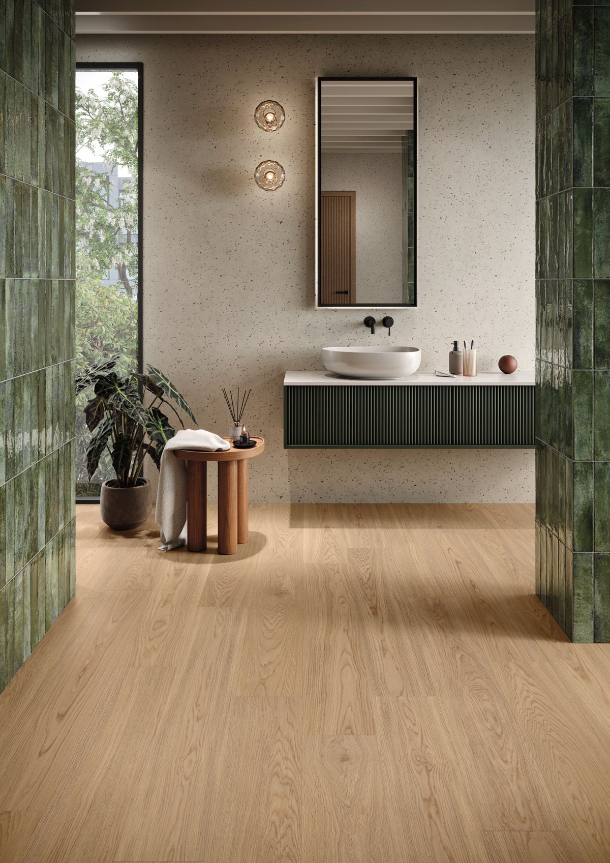 Suelo de Corcho Wicanders Wood Natural XL Pure Oak 10 mm 4V 80003638 — ambiente