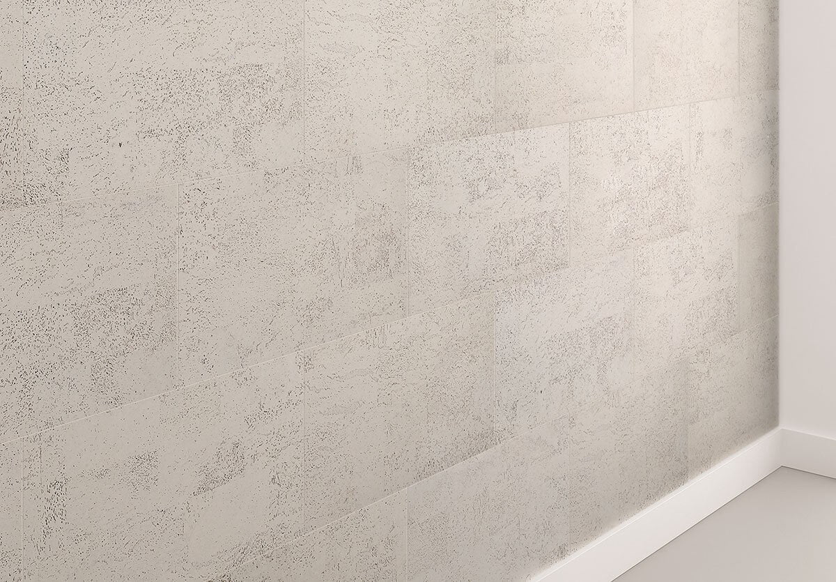 Revestimiento de Pared de Corcho WISE Dekwall Malta Moonlight RY1N001 Acabado en Cera — perspectiva