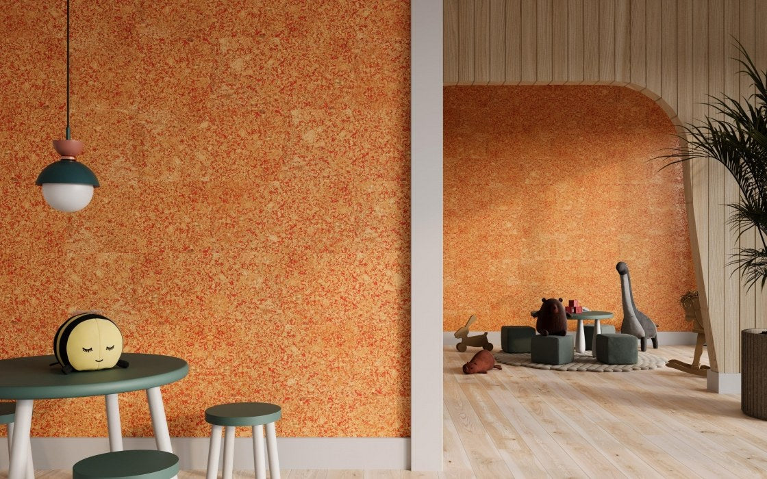 Revestimiento de Pared de Corcho Wicanders Burel Cork Wall Sunsets 81000358 — ambiente 1
